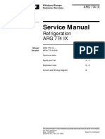 Service Manual Whirlpool Arg 774 Ix