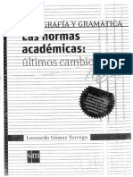 Las Normas Académicas - Ultimos Cambios PDF