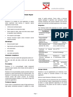Renderoc S: Polymer Modified Structural Grade Repair Mortar