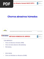 Chorro Abrasivo Húmedo