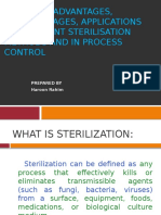 Principle, Advantages, Disadvantages, Applications of Different Sterilisation Methods and in Process Control