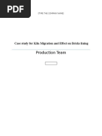 Kiln Migration and Its Effect On Brick Lining