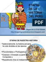 Etapas de La Historia Peruana