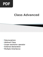 Class Advanced New