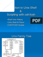 Unix Shell Programming Workshop