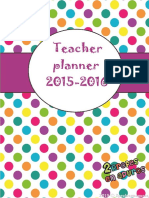 Teacher Planner