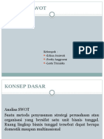 Presentasi Analisis Swot