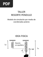 Resorte Pendulo Coordenadas Polares