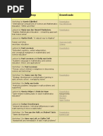 Lecture/workshop Downloads: Presentation Pisa References