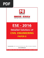 Civil Engineering: Detailed Solutions of