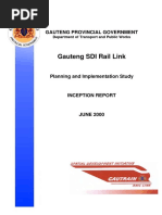 Railway Planning and Implementation Study