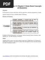 Chemistry Class 11 Chapter 1 Some Basic Concepts of Chemistry