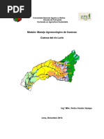 Cuenca Lurin y Gestión Del Agua