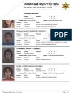 Peoria County Jail Booking Sheet