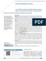 Journal of Research in Pharmacy Practice