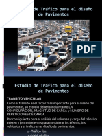 Estudio de Tráfico para El Diseño de Pavimentos PDF