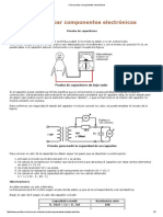 Como Probar Componentes Electrónicos