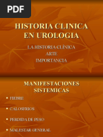 Historia Clinica en Urologia