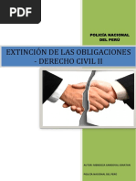 Extinción de Las Obligaciones - Derecho Civil II