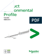 Product Environmental Profile: Canalis KBB 25 A