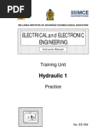 EE054 Hydraulic 1 PR Inst