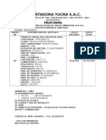 Proforma - Cotización