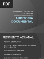 Pedimento Aduanal