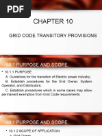 Grid Code-Chapter10