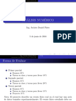 Análisis Numérico-I Parcial