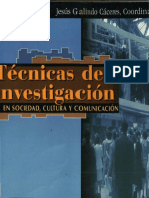 Tecnicas de Investigacion Social