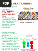 Cma Training