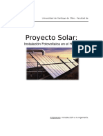 Informe Proyecto Solar