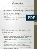 of Morphology of Maxillary Permanent Dentition