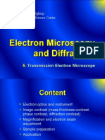 TEM - Electron Microscopy and Diffraction