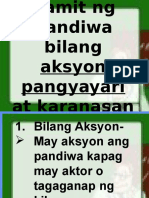 'Documents - Tips Gamit NG Pandiwa Bilang Aksyon Pangyayari at Karanasan