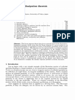 Kubo Fluctuation-Dissipation Theorem