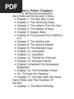 Harry Potter Chapters