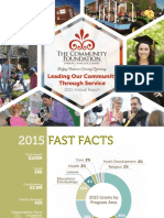 Leading Our Community Through Service: 2015 Annual Report