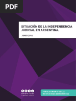 Situación de La Ind - Jud. en Arg.