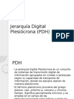 Jerarquía Digital Plesiócrona (PDH)