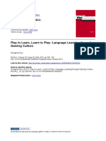 Ryu 2013 Lang Learn Through Gaming Culture PDF