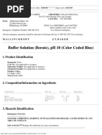 Buffer Solution Borate) PH 10 PDF