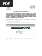 Instructivo para Cancelacion de Cursos
