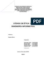 Monografía Codigo de Etica Ing. Informatica