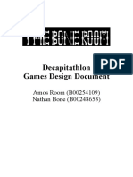 Decapitathlon - Games Design Document