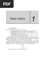 Wave Optics and Inteference