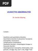 Non-Malignant Leukocyte Abnormalities PDF