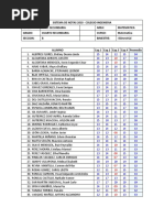 Registro de Notas 4B Matemática