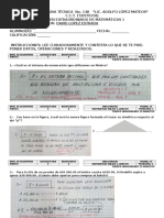 Examen Extraordinario de Matematicas I Con Claves