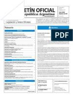 Boletín Oficial de La República Argentina, Número 33.415. 11 de Julio de 2016